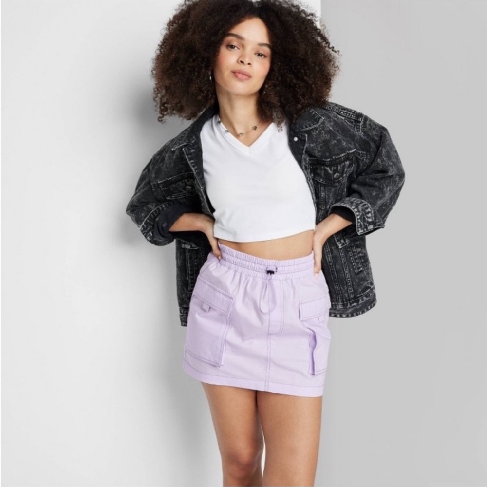 Wild fable women’s cargo mini skirt